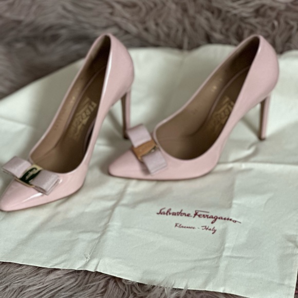 Ferragamo Pink Emy100 heels - Picture 3 of 7